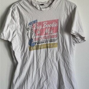 Big Bootie Mix Graphic White T-Shirt